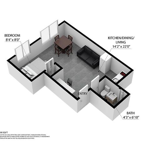 Chic Large Studio Apt Near Ocean Drive South Beach Miami Beach Kültér fotó